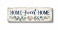 Home Sweet Home Wooden Wall Sign