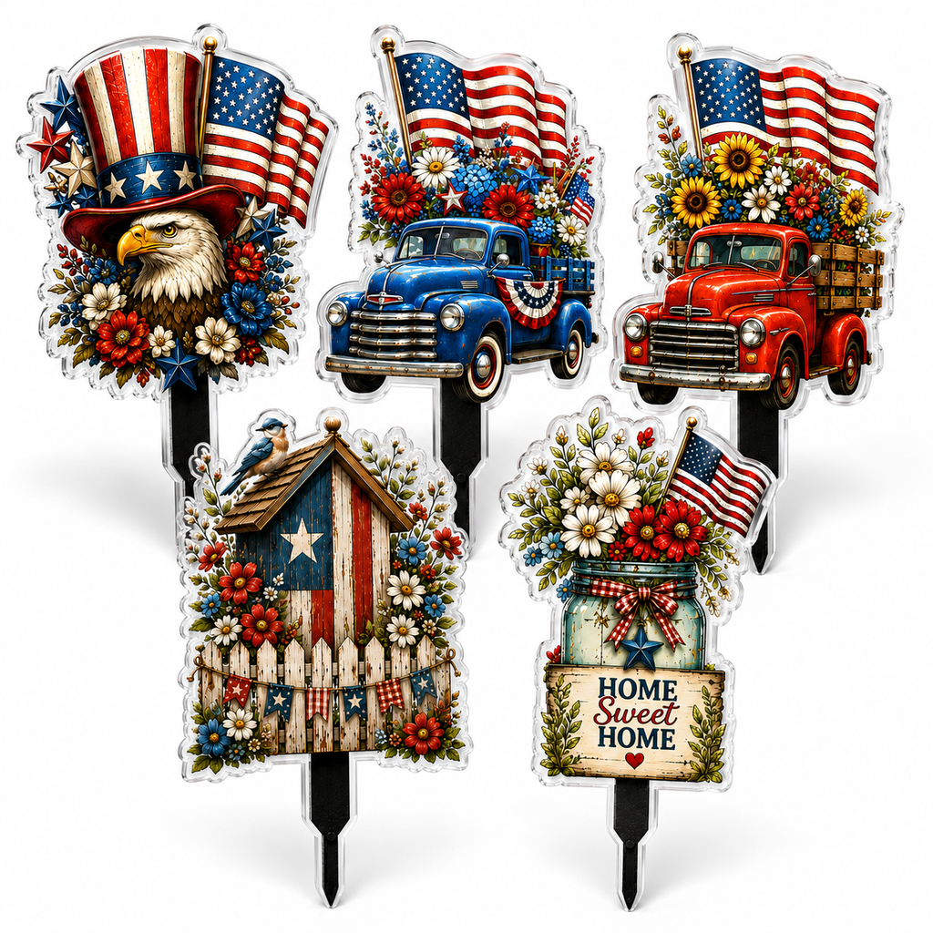 American Style Acrylic Garden Yard Signs